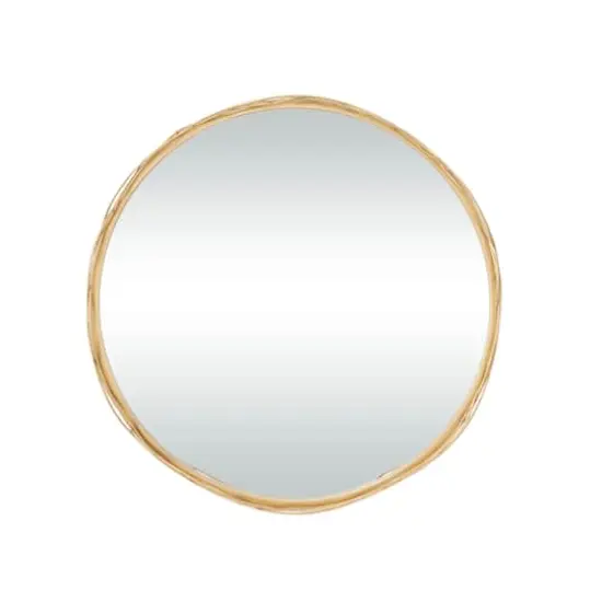 Gold Metal Glam Wall Mirror, Set of24" x 24" x 3" {1}