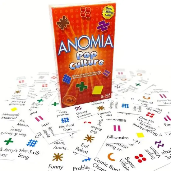 Anomia Pop Culture Edition Party Card Game {4}