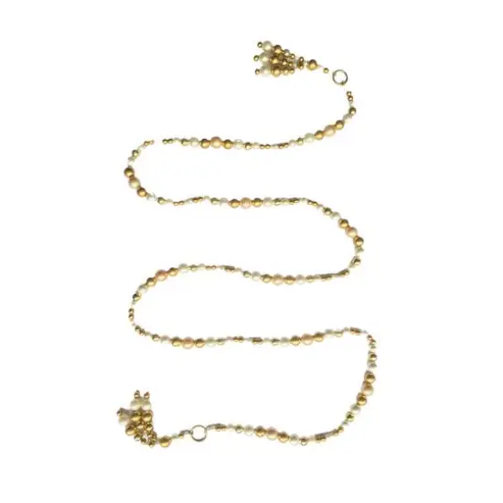 Hello Honey&reg; 6ft. Metallic Acrylic Bead Garland with Tassels {1}