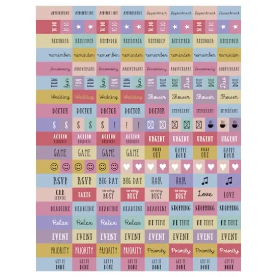 TF Publishing 2025-2026 Striped Down Large Weekly/Monthly Planner {6}