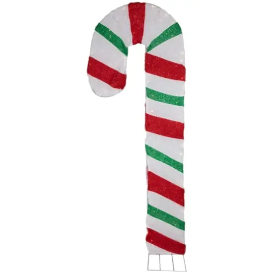 7ft. Lighted Double Candy Cane Archway Outdoor Christmas Decoration {5}