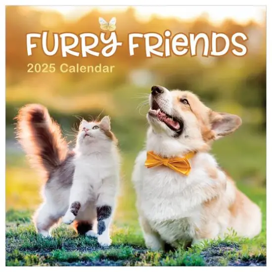 TF Publishing 2025 Furry Friends Wall Calendar {1}