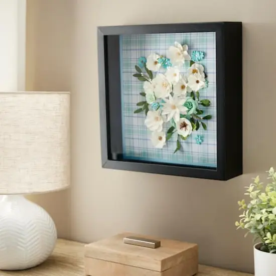 12" x 12" Black Top-Loading Shadow Box by Studio D&eacute;cor&reg; {3}