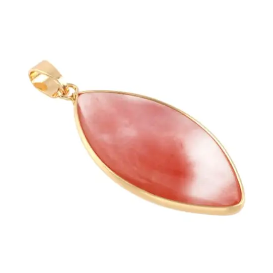 Cherry Quartz Marquise Pendant by Bead Landing&trade; {1}