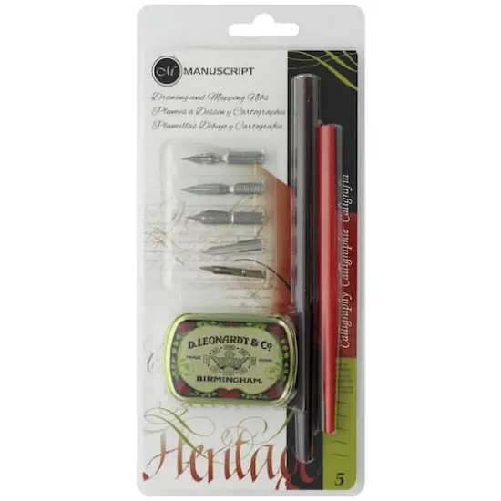 Manuscript Calligraphy Pen Drawing & Mapping Nibs {1}