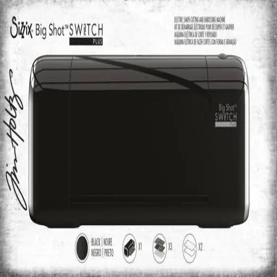 Sizzix&reg; Big Shot Switch Plus Machine Tim Holtz Edition {6}