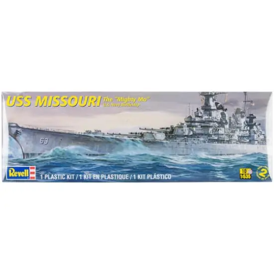 USS Missouri Battleship Plastic Model Kit {1}
