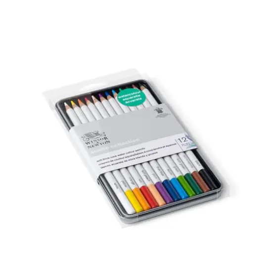Winsor & Newton&trade; Studio Collection&trade; 12 Color Watercolor Pencil Tin {1}