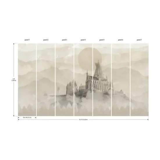 RoomMates Harry Potter Hogwarts Castle Peel & Stick Mural {5}