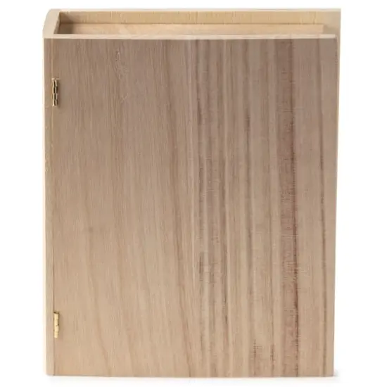 9.5" Wood Book Box by Make Market&reg; {5}
