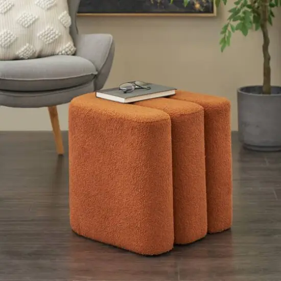18" W-Shaped Room Ottoman Copper {9}