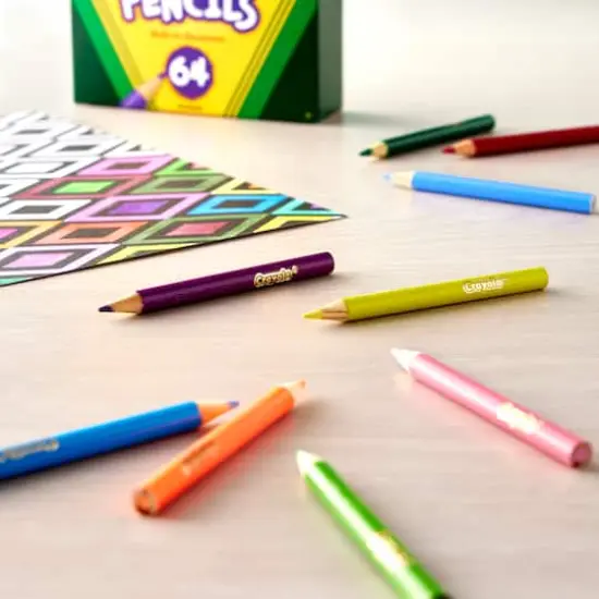 Crayola&reg; Short Colored Pencils, 64ct. {3}