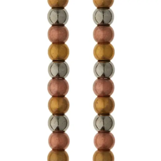 Metallic Large Hole Acrylic Round Beads, 11mm by Bead Landing&trade; {1}