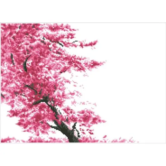 Diamond Dotz&reg; Cherry Blossom Mountain Diamond Painting Kit {1}