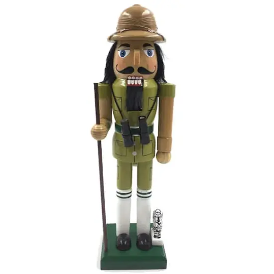 Santa's Workshop 13.5" Safari Nutcracker {1}