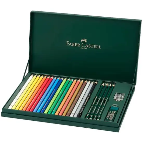 Faber-Castell Polychromos Mixed Media 26-Piece Set {3}