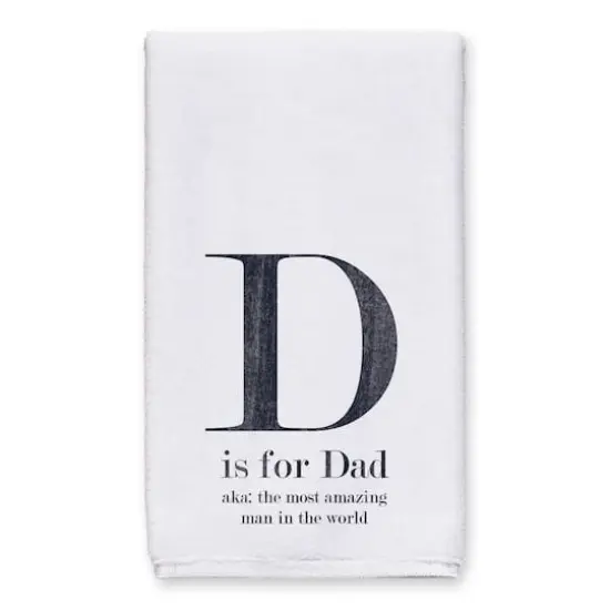 D Is For Dad Towel Set {3}