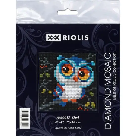 RIOLIS Owl Diamond Mosaic Kit {1}
