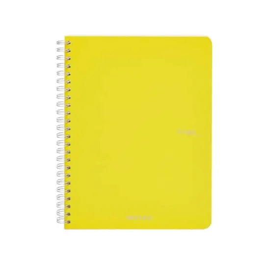 Fabriano&reg; EcoQua Spiral Bound Grid Notebook Yellow {1}