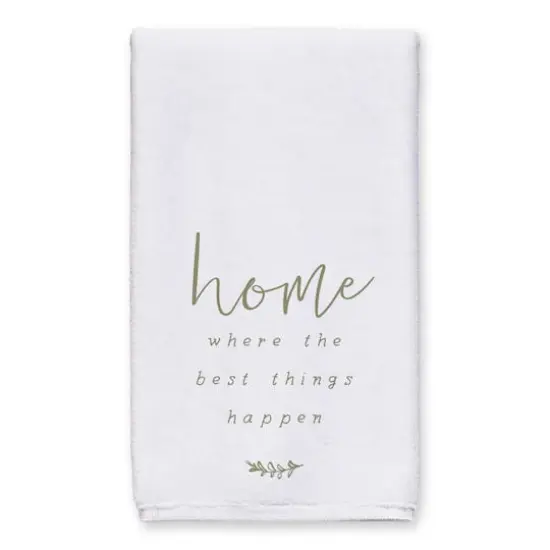 Yellow Daisy Pattern Home Tea Towel - Set of 2 {3}