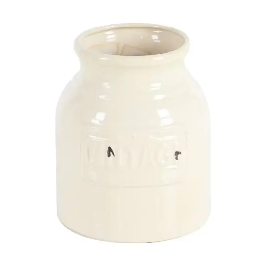 9" Terracotta Vintage Decorative Jar Set {9}