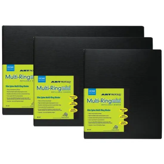 Itoya&reg; Art Profolio&reg; Multi-Ring Mini Binder {1}