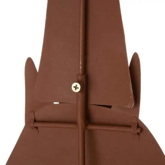 48" GlitzHome&reg; Metal Gnome Standing D&eacute;cor {7}