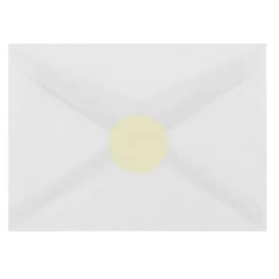 JAM Paper Circle Label Stickers Ivory {7}