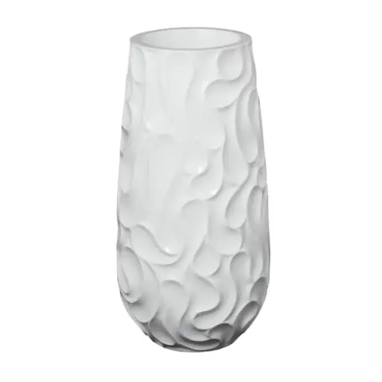 3ft. White Wave Textured Vase {6}