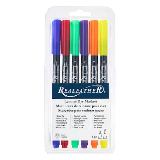 Realeather&reg; Leather Dye Markers {8}