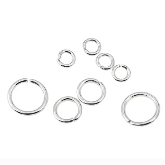 Assorted Jump Rings by Bead Landing&trade; Rhodium {3}
