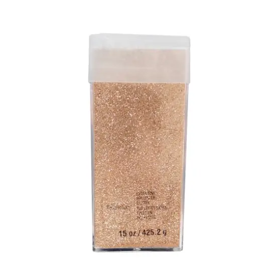 Extra Fine Polyester Glitter by Recollections&trade;, 15oz. Champagne {1}