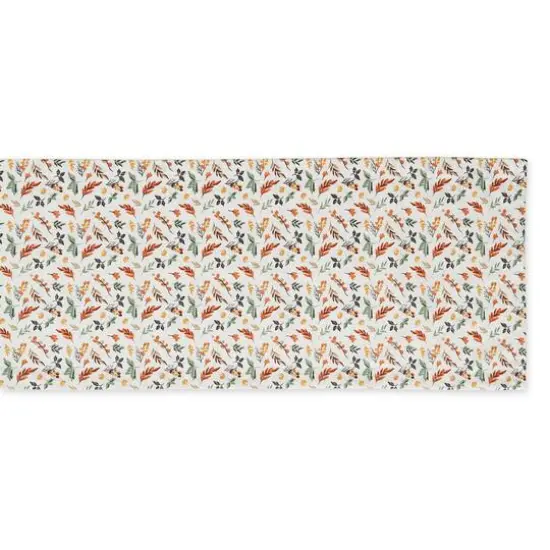 DII&reg; 108" Crisp Leaves Printed Table Runner {3}