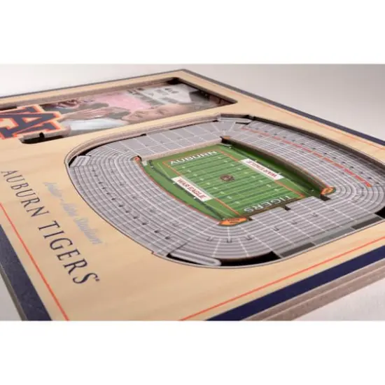 College Football 3D StadiumViews Picture Frame Auburn Tigers {5}