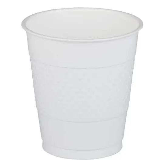 JAM Paper 12oz.Plastic Party Cups, 20ct. White {3}