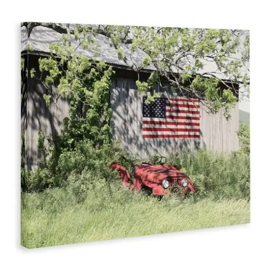 Stupell Industries Americana Lush Country Greenery Canvas Wall Art {4}