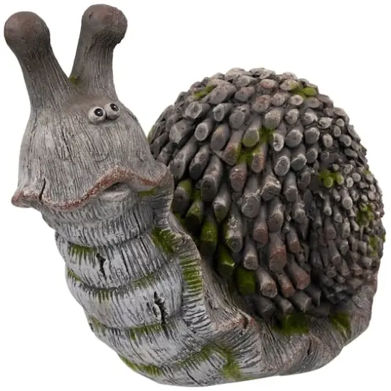 15" Slowpoke Snail Outdoor Garden Statue {5}