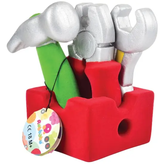 Rubbabu Pretend Play Tool Set with Caddy {5}
