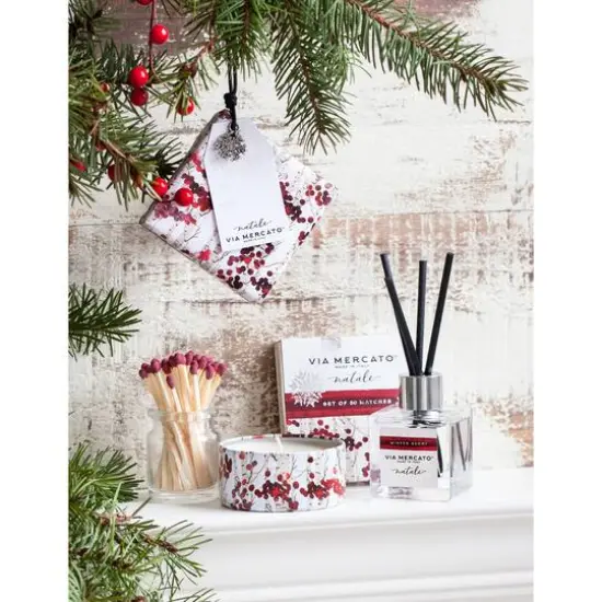 European Soaps Winter Berry Natale Match Box Set, 50ct. {7}