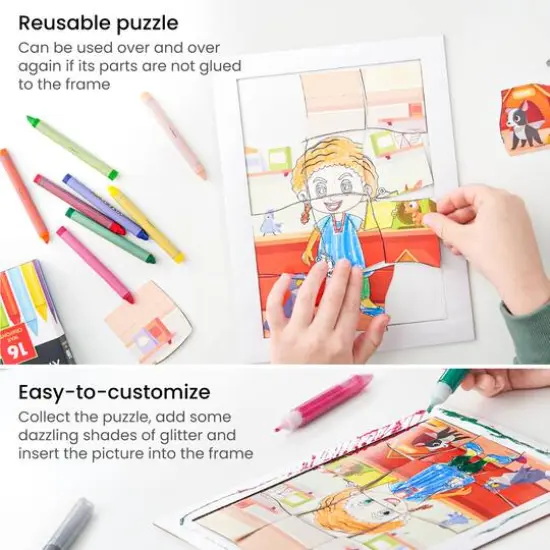 Arteza&reg; KidsCareers Jigsaw Puzzle Set, 32 pcs {7}