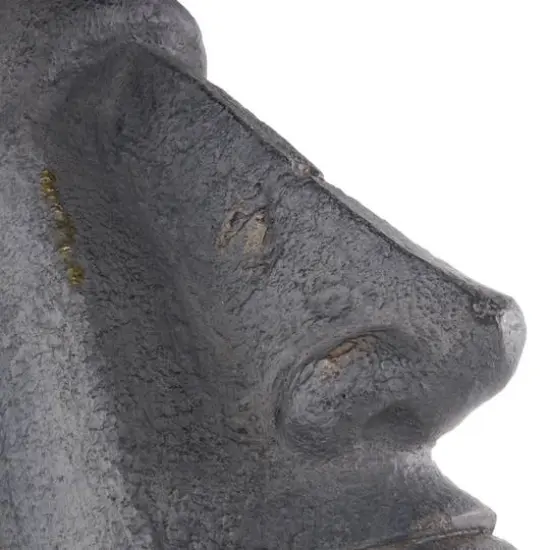 Distressed Island Head Planter {7}