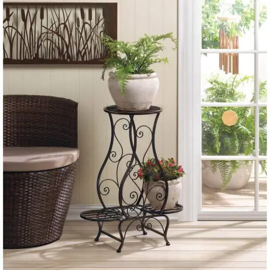 2.2ft. Hourglass Triple Plant Stand {3}