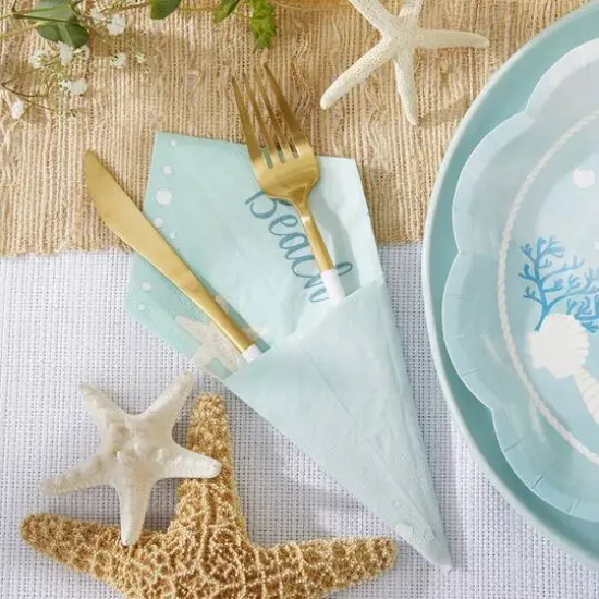 Kate Aspen&reg; Beach Party 2-Ply Paper Luncheon Napkins, 120ct. {3}