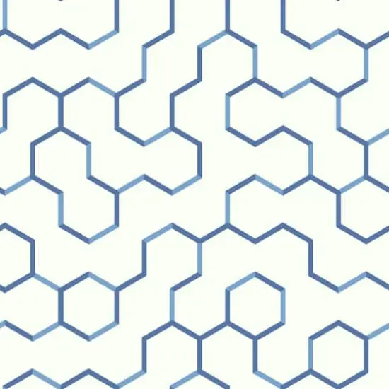 RoomMates Open Geometric Peel & Stick Wallpaper Blue {1}