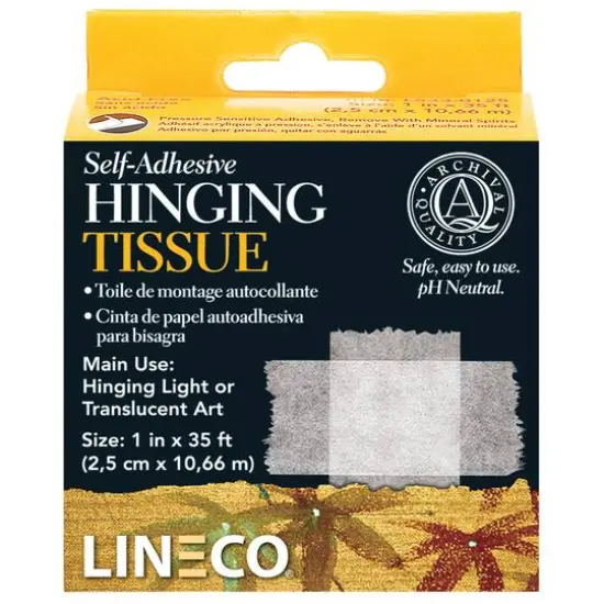 Lineco&reg; Self-Adhesive Hinging Tissue {1}