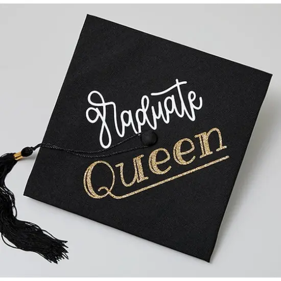 Cricut&reg; 12" x 5ft. Glitter Iron-On Gold {5}