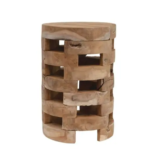 Hello Honey&reg; Teakwood Stool {1}