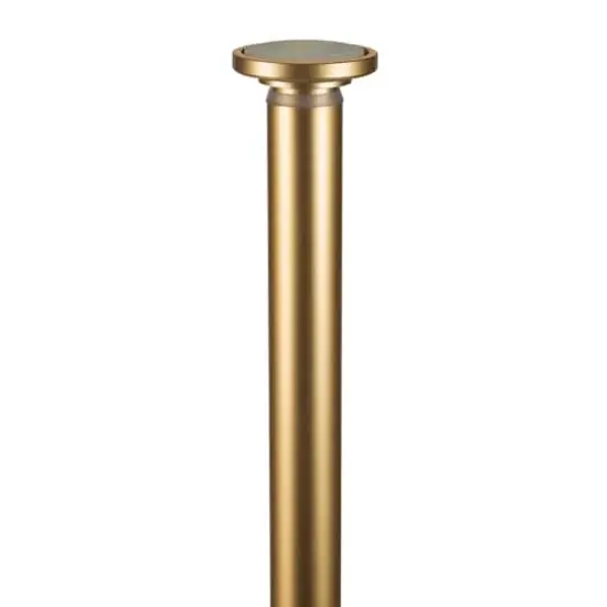 Home Details Adjustable Tension Curtain Rod Satin Gold {1}
