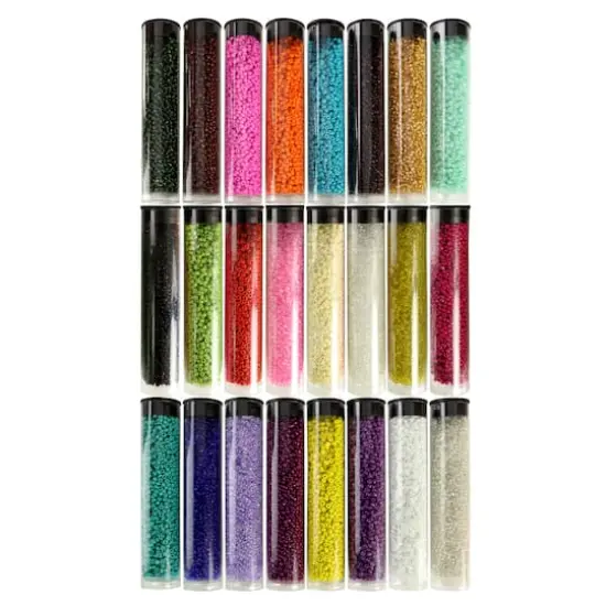 Multicolor Glass Seed Beads Set by Bead Landing&trade; {4}