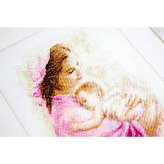 Luca-s Mother And Child Counted Cross Stitch Kit {6}